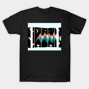 Colorful night T-Shirt